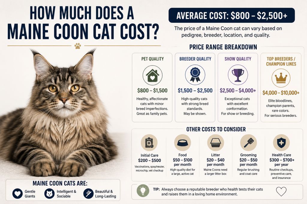 Maine Coon Cat Cost