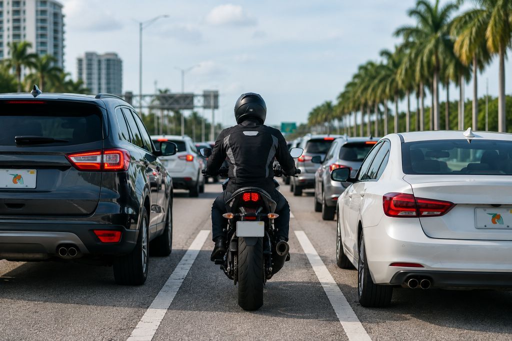 Is Lane Splitting Legal in Florida