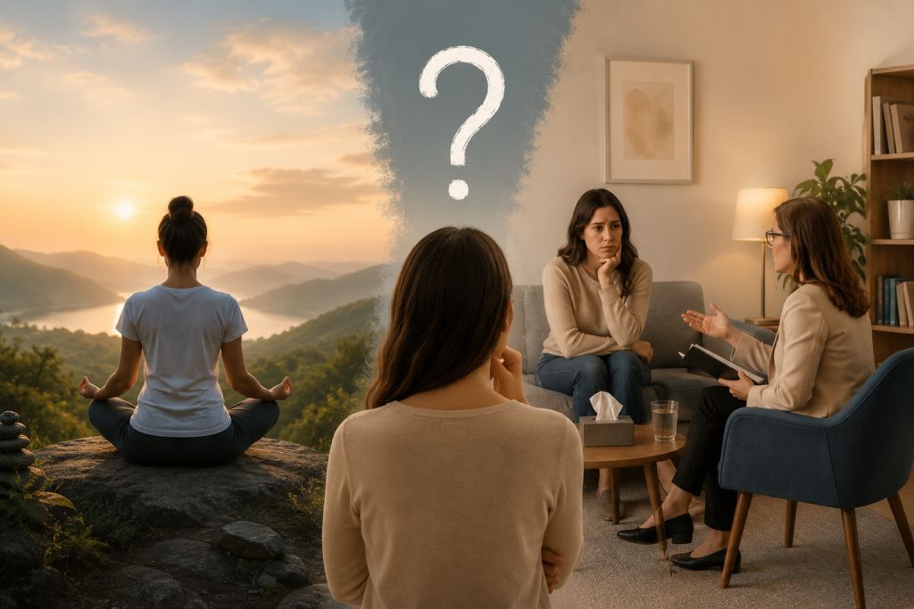 Meditation vs Therapy