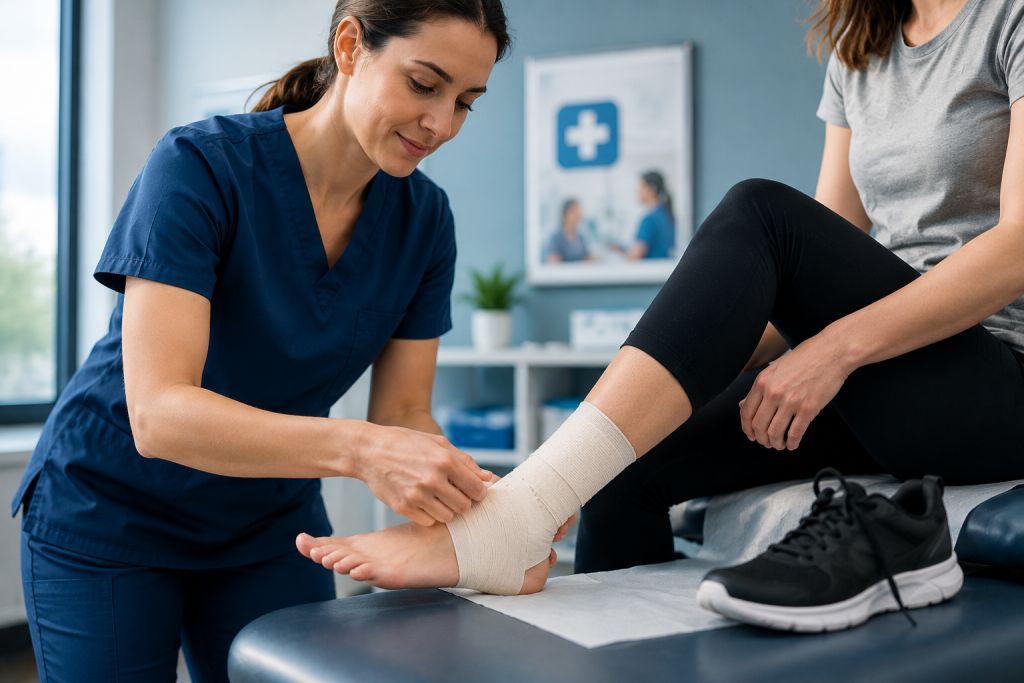Mild Sprained Ankle