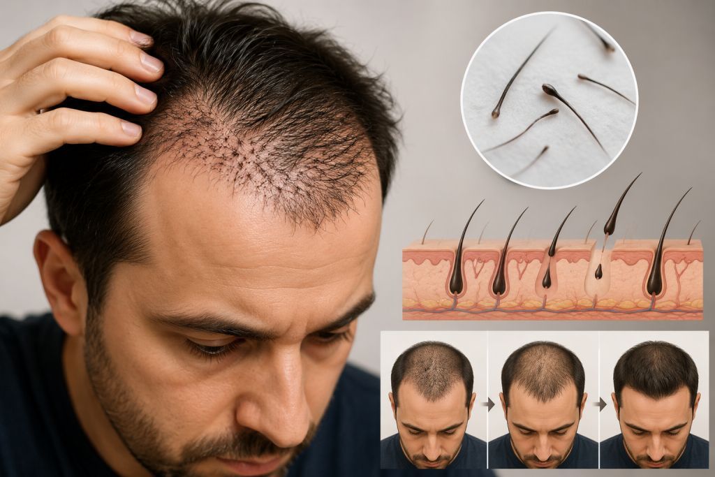 My Transplanted Hair Shedding