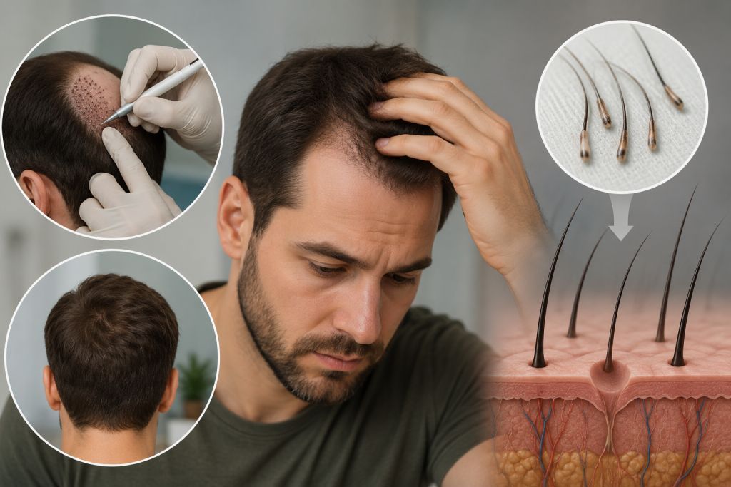 Transplanted Hair Fall